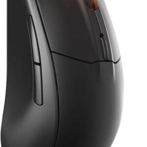 Gaming Tastatur & Maus – SteelSeries Rival 3 Wireless Gen 2 Gaming Mouse – 2.4GHz and Bluetooth – 18,000 DPI TrueMove Air Optical Sensor – 60 Million Clicks Guaranteed – Ultralight – PTFE Gliding Feet – Black