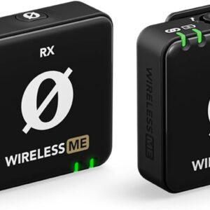 Streaming-Equipment – RØDE Wireless ME TX Ultra Compact Wireless Microphone System, GainAssist Technology and 100m Range for Video Recording, Interviews and Content Creation (Black)