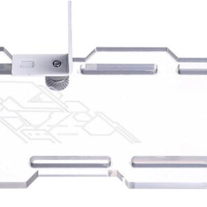 Gaming PC & Laptops – Moderne Acryl-Grafikkarten-Stabilisatoren mit mehreren Löchern und Chromas-Synchronisation für Desktop-PC-Gehäuse, schnelle Installation Grafikkartenhalter