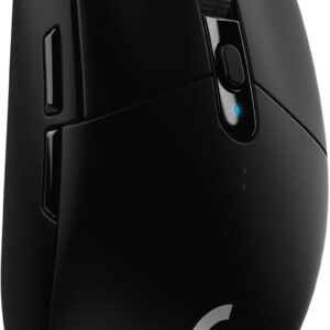 Gaming Tastatur & Maus – Logitech G305 LIGHT SPEED wireless gaming mouse, HERO 12000 DPI sensor, 6 programmable keys 250 hours of battery life, Customizable game profiles, lightweight, PC / Mac, Black – German Packaging