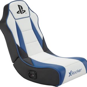Gaming Chairs – X Rocker Sony PlayStation 5 Ghost 2.0 Floor Rocker Gaming Chair with 2.0 Audio System PS5 Children’s Chair
