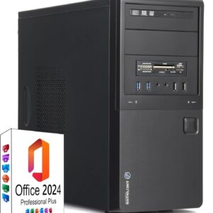 Gaming PC & Laptops – Ankermann Business Office Work PC Intel Pentium 2X 3.0 GHz HD Graphics 8 GB RAM 500 GB Hard Drive Windows 10 PRO