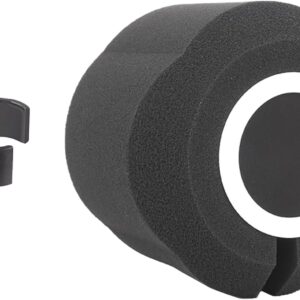 Streaming-Equipment – Tragbarer Schallschutzschirm für Mikrofone, Geräuschkerzen-Ausrüstung für Live-Streaming und Karaoke