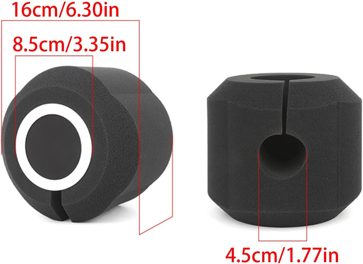 Streaming-Equipment - Tragbarer Schallschutzschirm für Mikrofone, Geräuschkerzen-Ausrüstung für Live-Streaming und Karaoke – Bild 6