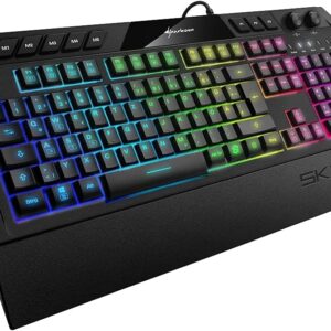 Gaming Tastatur & Maus – Sharkoon, Skiller, SGK5, Gaming Keyboard, German Layout (English layout not guaranteed)