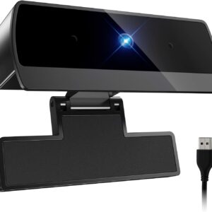 Streaming-Equipment – Webcam, Full HD 1080P Webcam with Microphone, Facecam USB Web Cam, Noise Reduction, Automatic Light Correction, Plug & Play for Live Streaming, Video Calls, Game, PC/Mac/Notebook/MacBook