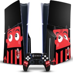 Gaming Consoles & Controllers – Head Case Designs Official AC Milan Mascotte Art Vinyl Skin Gaming Sticker Decal Cover Compatible with Sony Playstation 5 PS5 Slim/Pro Disc Edition Console & DualSense Controller