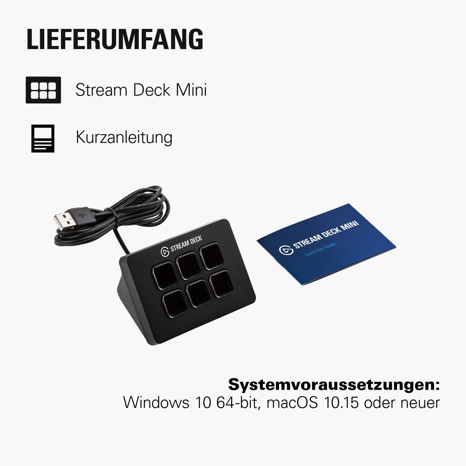Streaming-Equipment - Elgato Stream Deck Mini - Compact Studio Controller, 6 Macro Keys, Triggering Action in Apps and Software such as OBS, Twitch, YouTube and Others for Mac and PC – Bild 9