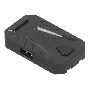 Gaming Tastatur & Maus – Yinhing Tastatur-Maus-Adapter, Gaming-Konverter für mit Programmierbaren Tasten, Plug-Play, Hochpräzise Steuerung, Kabelgebundene Verbindung