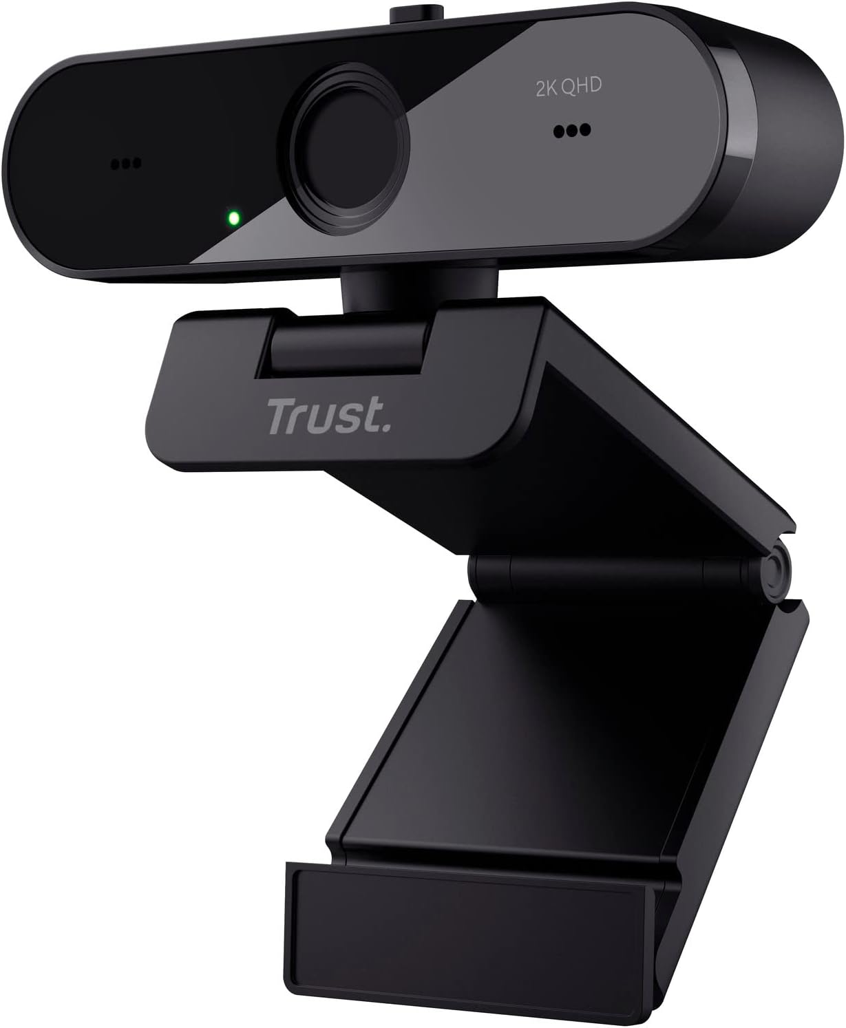Webcam - Trust Taxon 2K QHD Webcam Made of 85% Recycled Plastic, 2560 x 1440p USB Camera PC with Cover, Auto Focus, Wide Angle, 2 Microphones, Video Camera for Conferences, Video Calls, Skype, Teams, Zoom – Bild 13