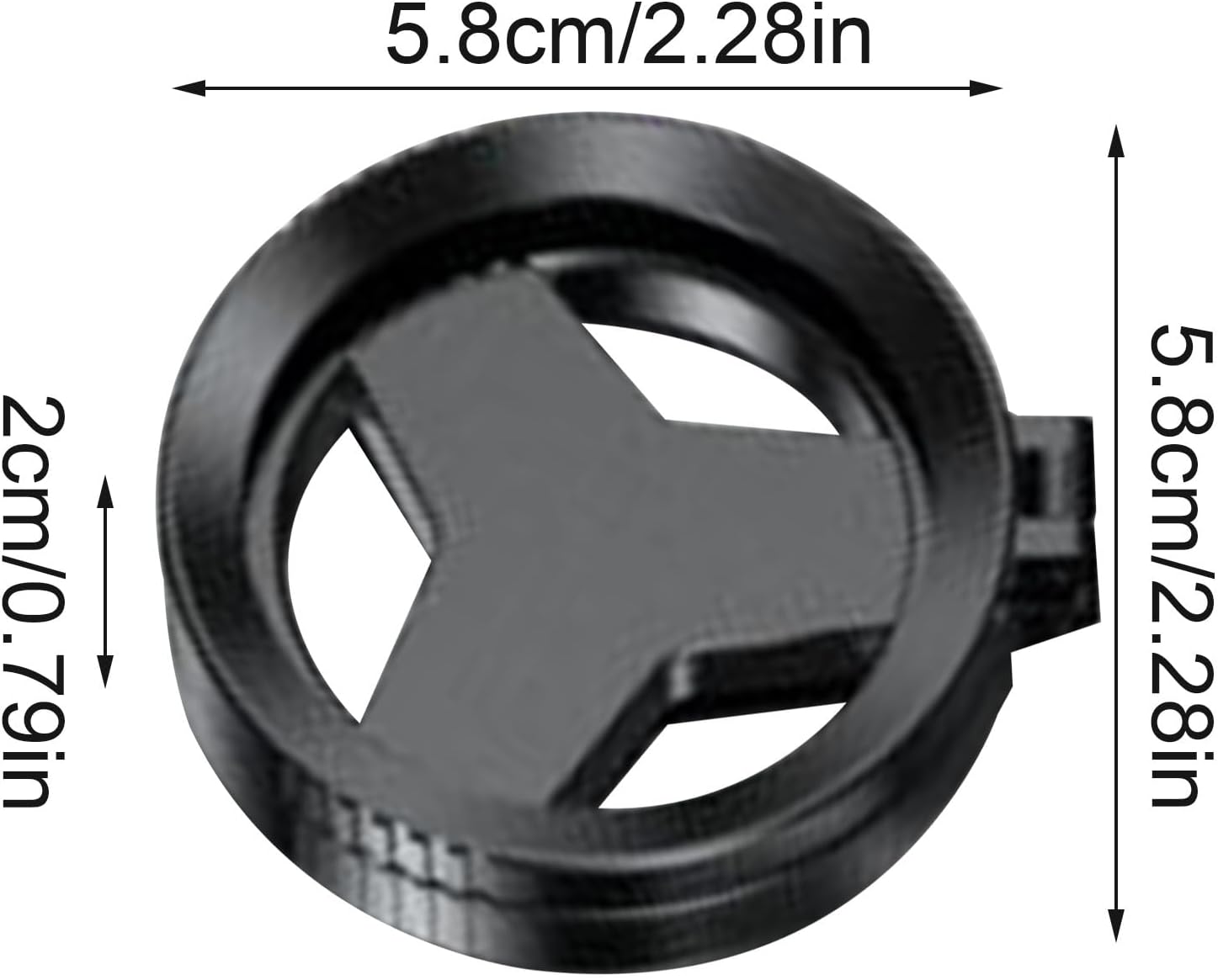 Streaming-Equipment - Zirkular-Polarisationsfilter | Magnetischer Handy-Kamera-Polarisator, Kamera-Polarisationsfilter für Abenteuer, Camping, Vlogging, Outdoor, Reisen, Live-Streaming, Videoaufnahmen – Bild 6