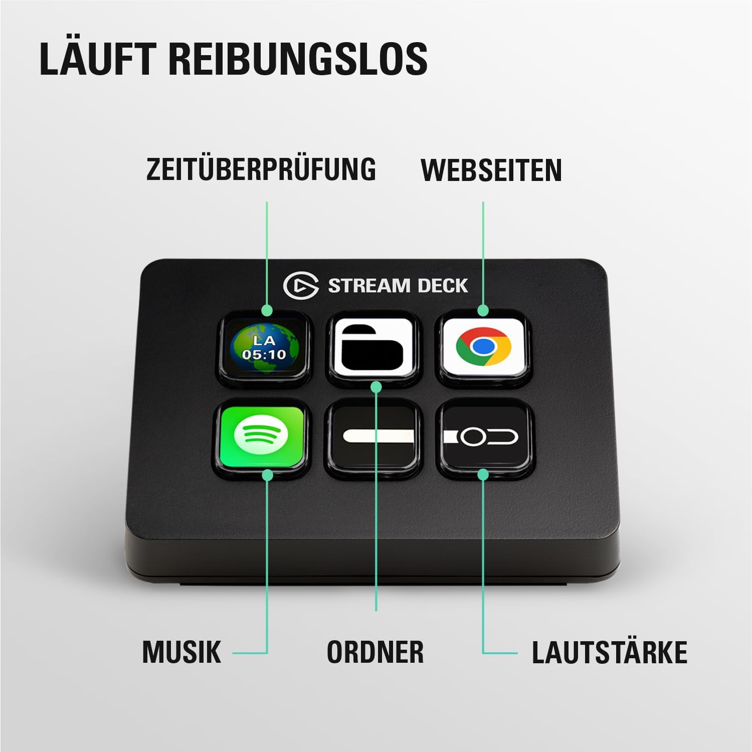 Streaming-Equipment - Elgato Stream Deck Mini - Compact Studio Controller, 6 Macro Keys, Triggering Action in Apps and Software such as OBS, Twitch, YouTube and Others for Mac and PC – Bild 5