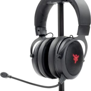 Gaming Consoles & Controllers – Itek Gaming Headset H500W2 – Gaming Headset with Removable Microphone – 2.4G Wireless Gaming Headset with External Noise Cancelling LED Lighting Suitable for PC and Console Black Adjustable