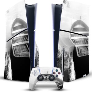 Gaming Consoles & Controllers – Head Case Designs Official Dorit Fuhg Last Day of Summer Art Mix Vinyl Skin Gaming Sticker Decal Compatible with Sony Playstation 5 PS5 Slim Disc Edition Console & DualSense Controller
