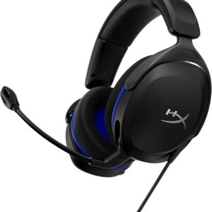 Gaming Consoles & Controllers – HyperX Cloud Stinger 2 Core Gaming Headset for PlayStation, Over-Ear, 40 mm Driver, Noise Cancelling Microphone, 3.5 mm Jack, Lightweight, Comfortable and Robust Headset, Black