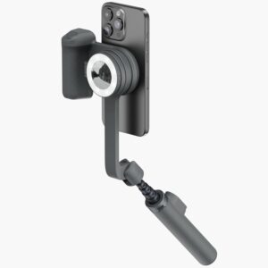 Streaming-Equipment – ShiftCam Travel Kit Essential – Magnetic Phone Grip, Selfie Light & Tripod for iPhone & Android – Includes SnapGrip Essential, SnapPocket Light & SnapStand Selfie – Compact Travel Use