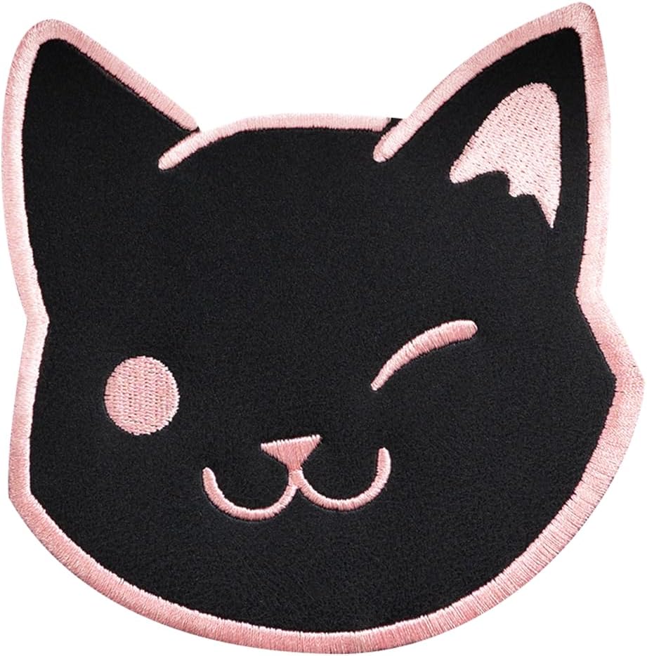 Gaming Chairs - Dowinx Gaming Chair - Cute Cat Edition - Ergonomic Computer Chair with High Back and Lumbar Support, PU Leather, Footrest, Black – Bild 6