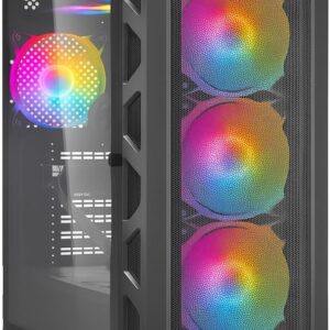 Gaming PC & Laptops – HighEnd Gaming PC – Ryzen 7 7800X3D | NVIDIA RTX 5070 Ti 16GB | 48GB DDR5 RAM | 1TB M.2 SSD | Win 11 Pro | MSI Water Cooling – Extremely Powerful & Whisper Quiet