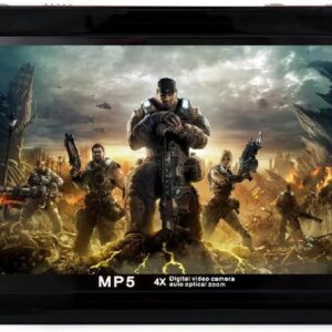 Gaming Consoles & Controllers – CZT Video Game Console 4.3 Inch 8GB Built-in 2100 Free Games for Multiple Simulators Handheld Game Console Video/Music TV Output Game Can Be Archived A Birthday Gifts