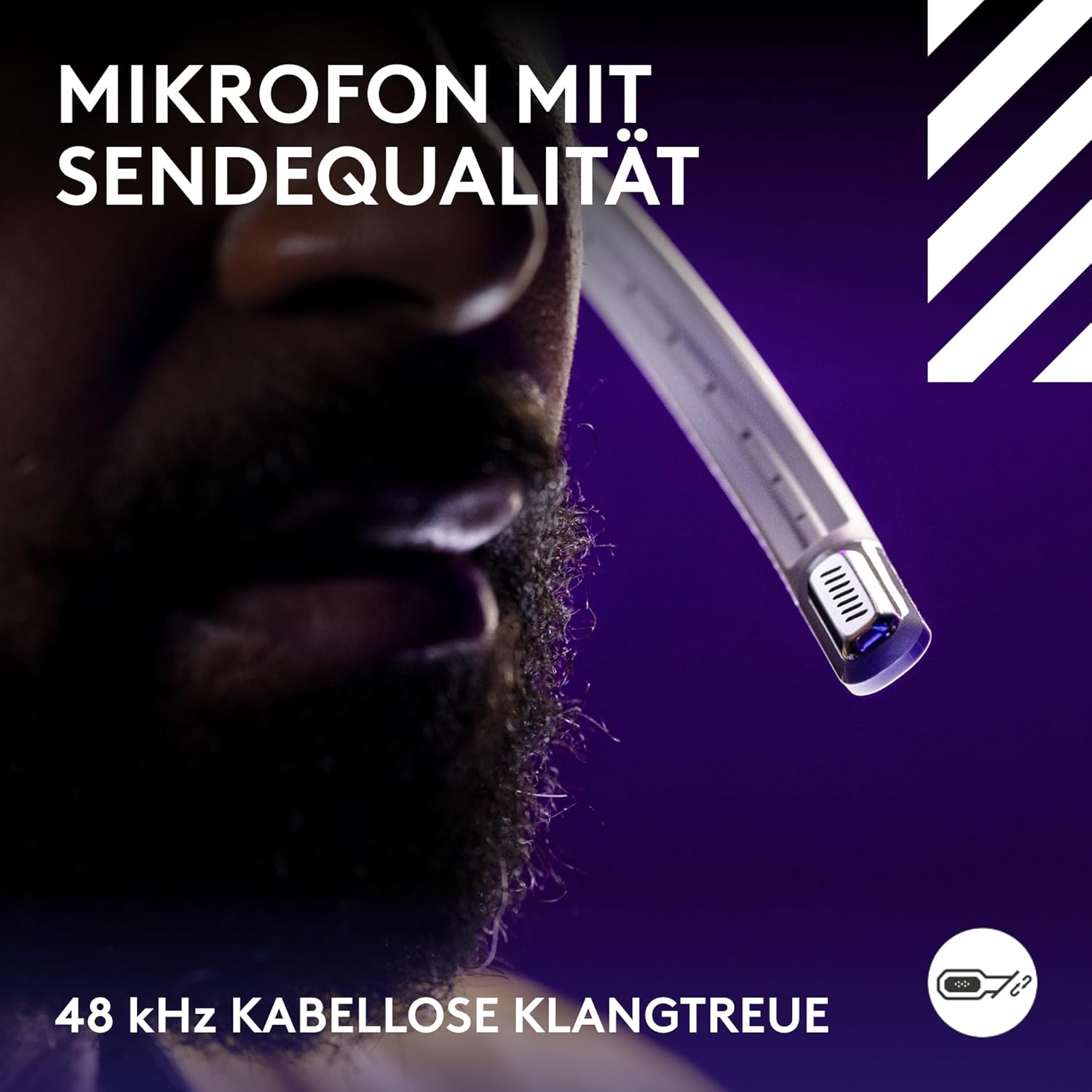 Gaming Consoles & Controllers - Logitech G Astro A50 LIGHTSPEED Wireless Gaming Headset + Base Station (Gen 5), PRO-G GRAPHENE, 3 System Switching, USB-C for Xbox, PS5, PC/Mac or Nintendo Switch, Bluetooth - White – Bild 6