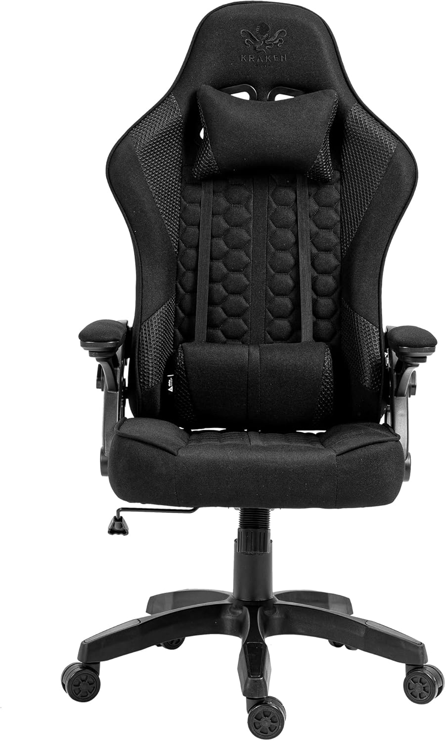 Gaming Chairs - Gaming Chair Fabric - Black - Office Chair - Ergonomic Computer Chair Gamer - 130 kg Load Capacity - Gamer Chair - Gaming Chair - Gaming Chair Ergonomic - Gaming Chair - PC Chair – Bild 4