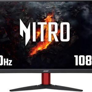 Gaming PC & Gaming Monitors – acer Nitro KG242Y E 60.5 cm Gaming Monitor – IPS Panel, 1920 x 1080, 4ms, 100Hz, FreeSync, HDMI, VGA
