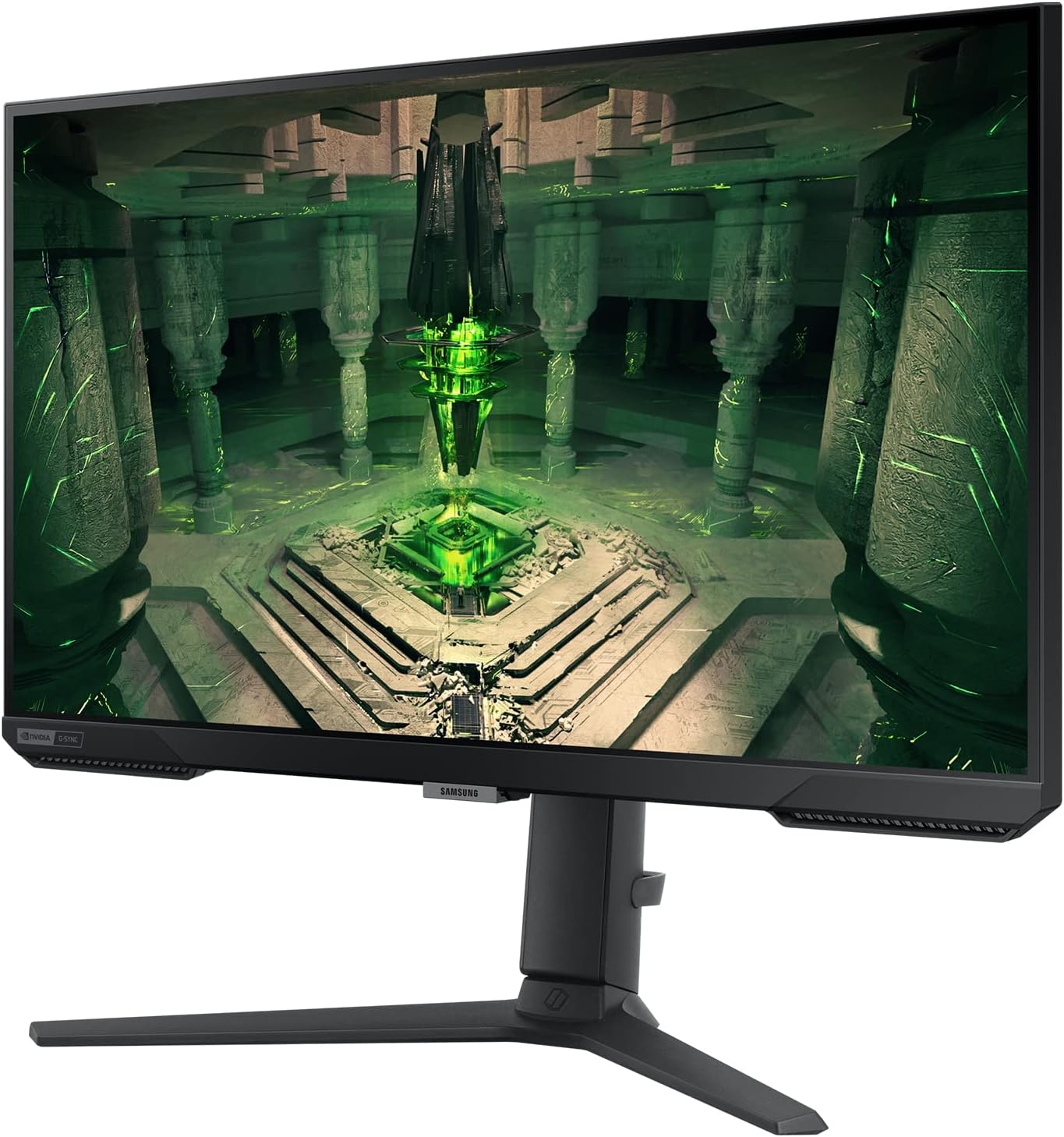 Gaming PC & Gaming Monitors - Samsung Odyssey G4B Gaming Monitor LS27BG400EU, 27 Inches, IPS Panel, Full HD Resolution, AMD FreeSync Premium, G-Sync Compatible, 1ms (G/G) Response Time, Refresh Rate 240Hz, Black – Bild 6