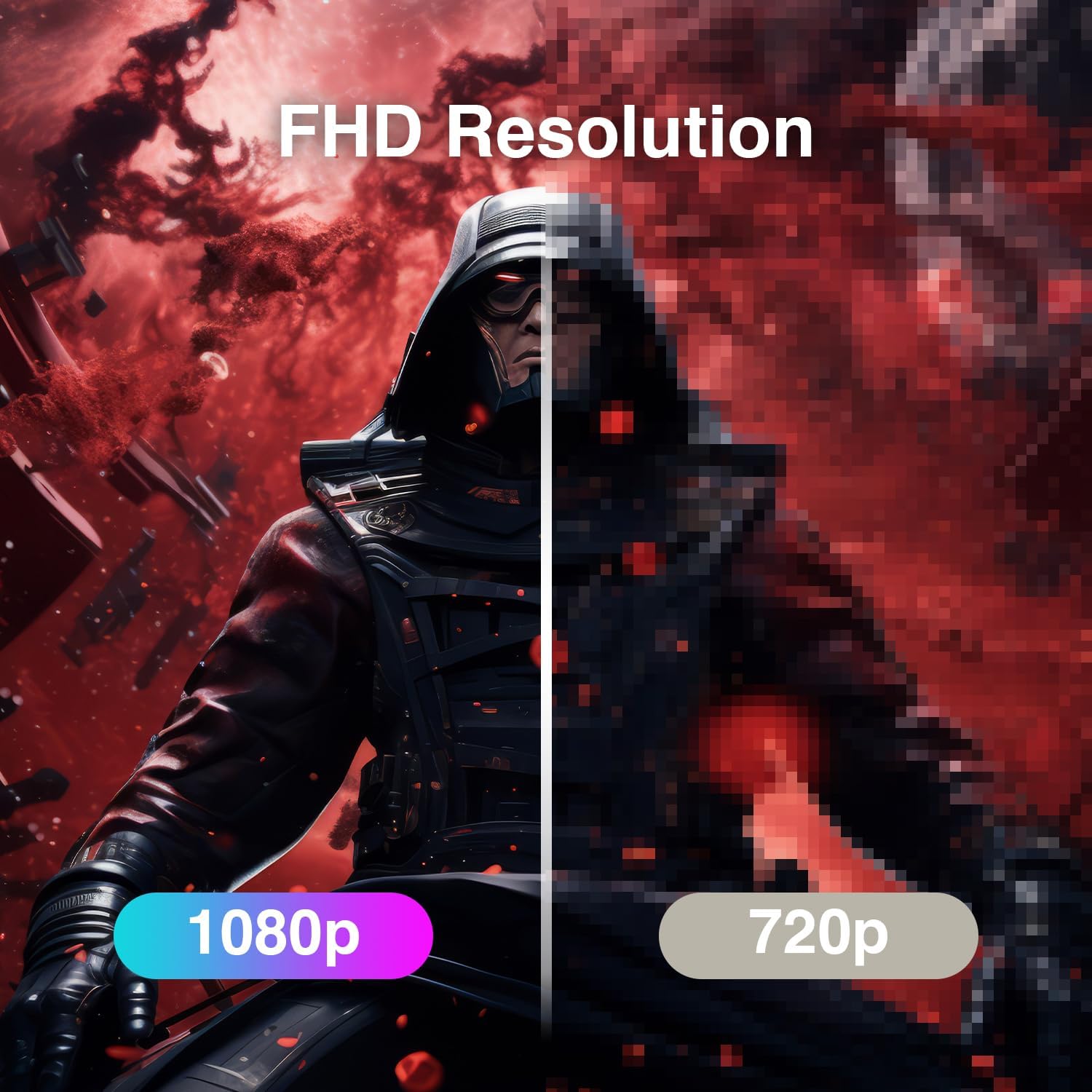 Gaming PC & Gaming Monitors - 24 Inch Gaming Monitor, 240Hz, FHD 1080p, PC Monitor, 1ms, IPS Panel, FreeSync, Adaptive Sync, VESA Mountable, Eye-Care, 100% sRGB, Frameless Screen, HDMI x 1, DP x 1 – Bild 3