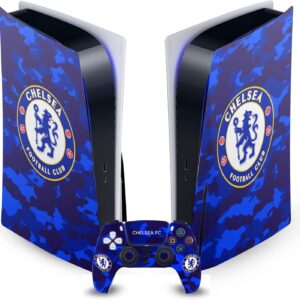 Gaming Consoles & Controllers – Head Case Designs Camouflage Mixed Logo Vinyl Front Panel Skin Gaming Sticker Decal Cover Compatible with Sony Playstation 5 PS5 Disc Edition Console & DualSense Controller