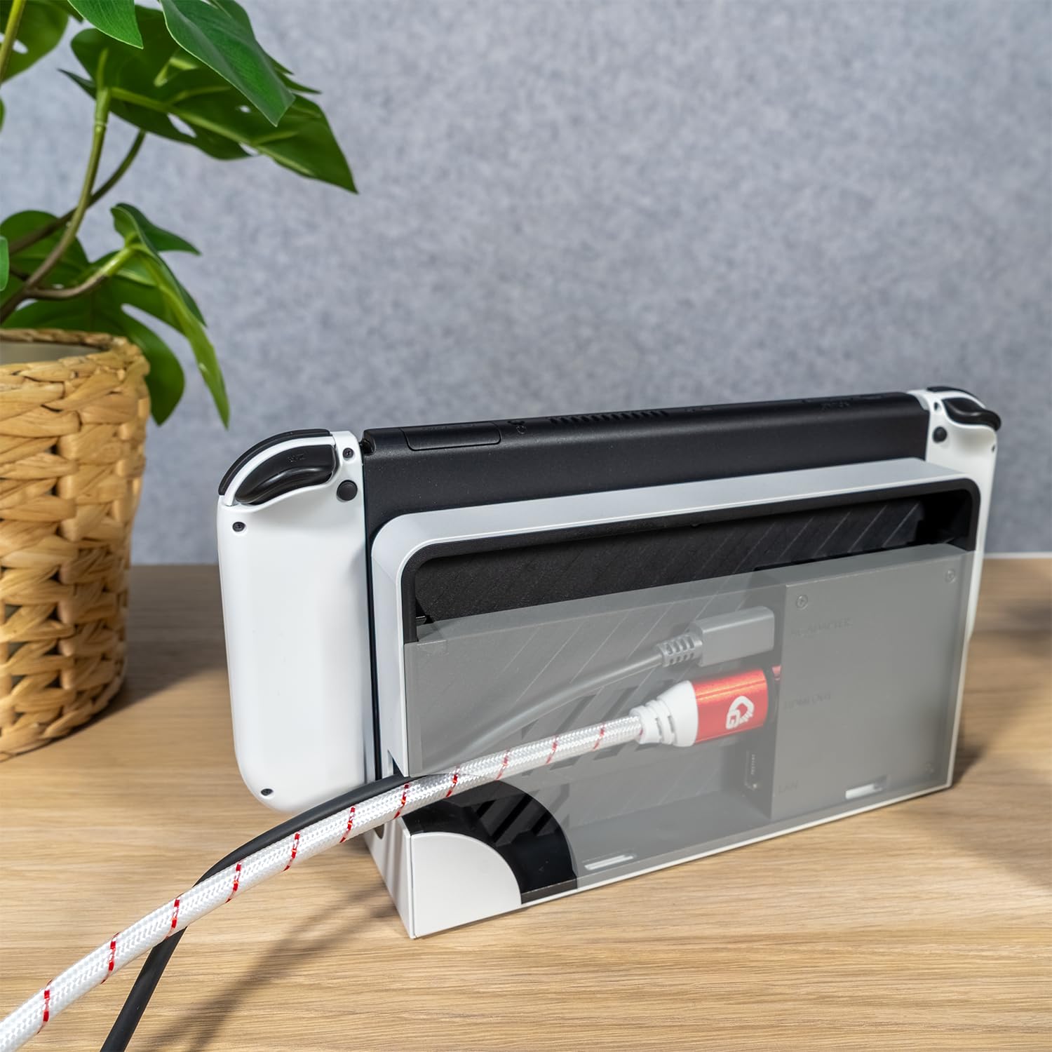 Gaming Consoles & Controllers - New Game Red - 5 Meters - HDMI 2.1b Cable - Ultra High Speed Certified 8K@60Hz, eARC, ALLM, VRR, DSC - Compatible with PS5, Xbox Series X/S, Nintendo Switch, PC - White - Pack of 1 – Bild 4