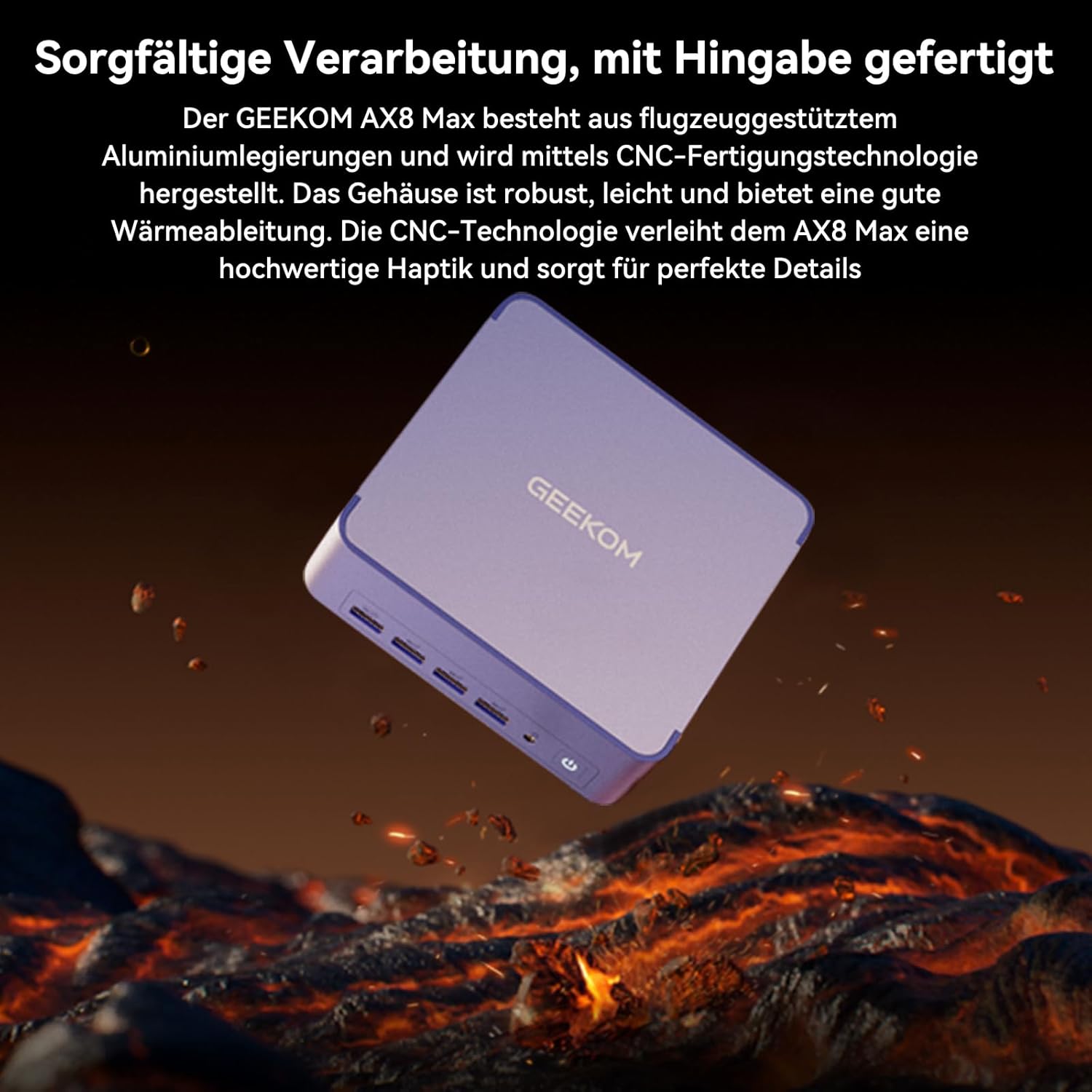 Gaming PC & Laptops - GEEKOM Mini PC AX8 Max with AMD Ryzen 7 8745HS – Bild 9