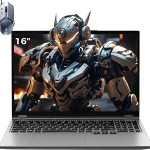 Gaming PC & Laptops – TOPGRO S1 16 Inch Gaming Laptop [Core i9-9980HK/up to 5.0 GHz Clock Frequency, GTX 1650/WiFi 6/Bluetooth 5.2] 60Hz Full HD Notebook, 32GB DDR4 RAM/1TB SSD/Windows 11 Pro/Webcam/High Heat Dissipation