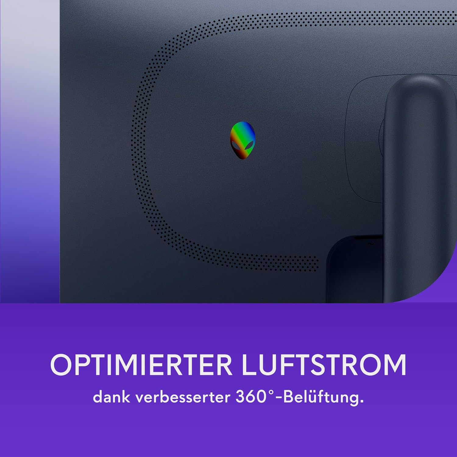 Streaming-Equipment - Alienware 34 Gaming Monitor - AW3425DWM, WQHD (3440x1440), 21:9 1500R Curved, 180Hz, VA, 1ms, AMD FreeSync Premium, VESA AdaptiveSync, 95% DCI-P3, HDR400, DisplayPort, 2 HDMI, 3 USB, 3 Year Warranty – Bild 7