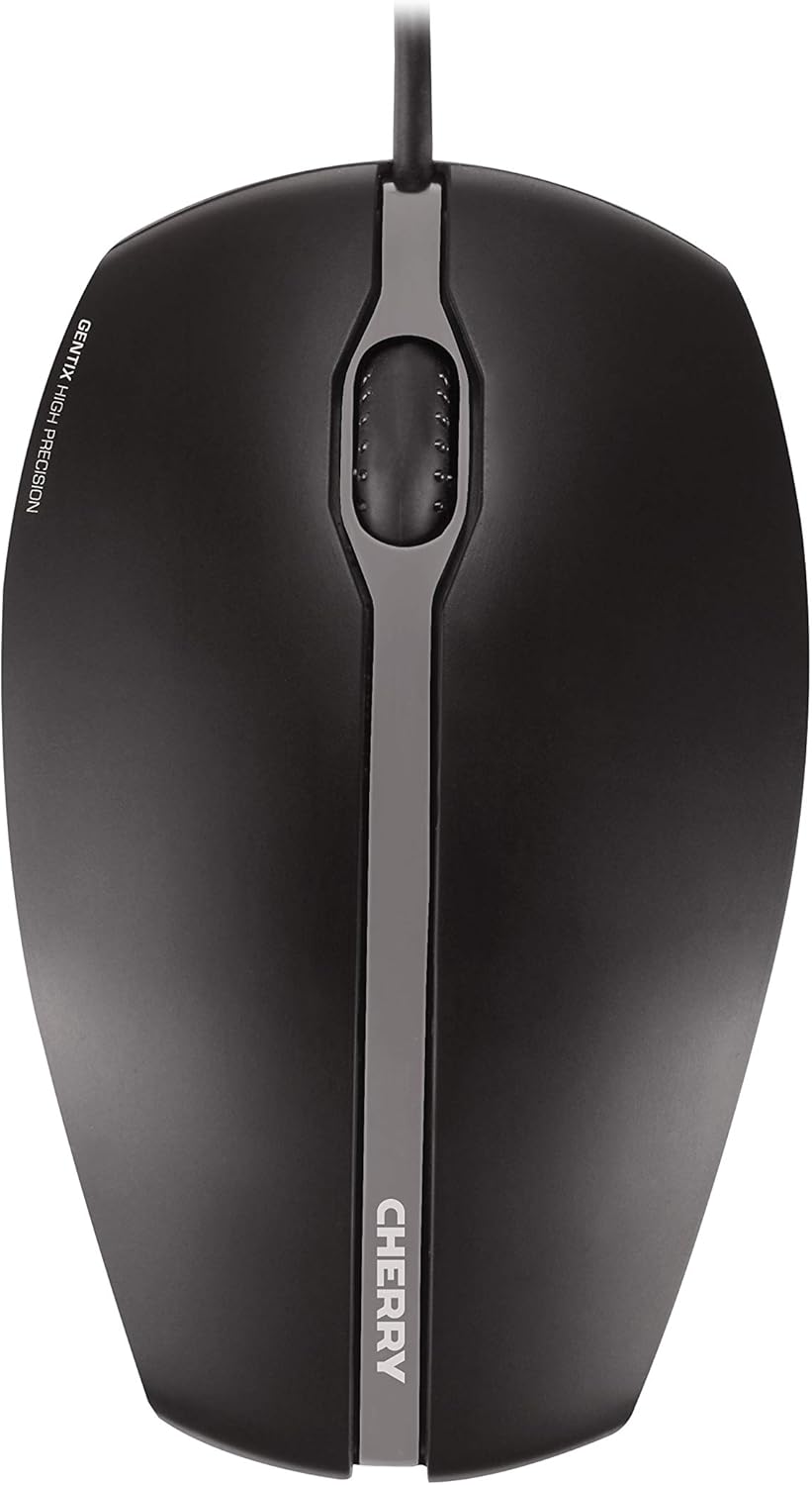 Gaming Tastatur & Maus - CHERRY GENTIX CORDED OPTICAL MOUSE - BLACK – Bild 4