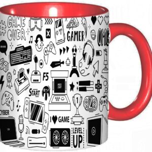 Streaming-Equipment – Tassendruck Gaming Streaming Doodle Game Gadgets, Gamer Equipment and Cyber Sports Games Controller Set.Microphone Headset Laptop Insulated Tools for Transferring Coffee Cup/Mug/Cup