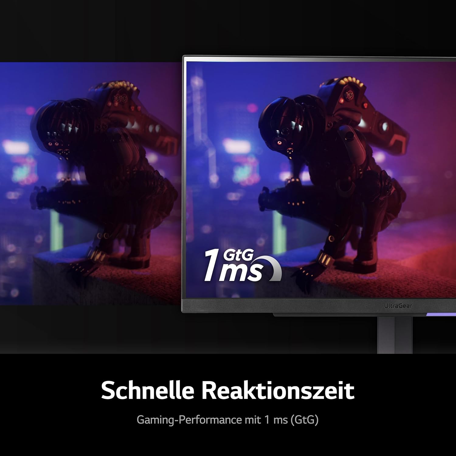 Gaming PC & Gaming Monitors - LG Ultragear 16:9 UHD Gaming Monitor, 27GR93U-B, 68.5 cm, IPS Display, HDR10, AMD FreeSync, Grey/Black – Bild 4