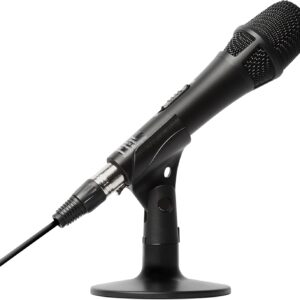 Streaming-Equipment – Marantz Professional M4U – Mac / PC USB microphone with USB adapter & cable, microphone cable and table stand – perfect for podcasts, voice-over, karaoke, streaming and the recording of vocals