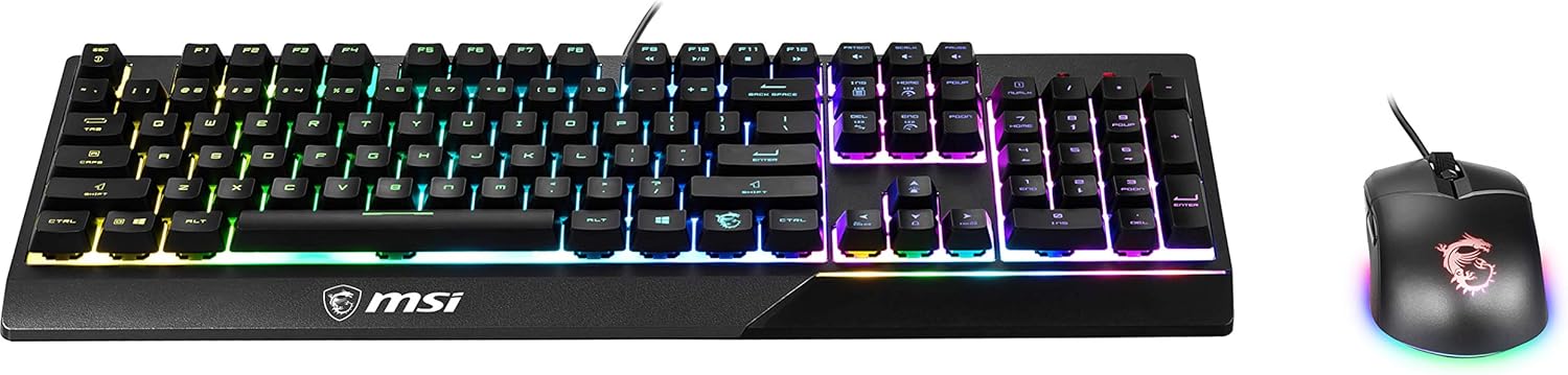 Gaming Tastatur & Maus - MSI Peripherique Gaming Vigor GK30 Combo, S11-04FR601-CLA, Black – Bild 2