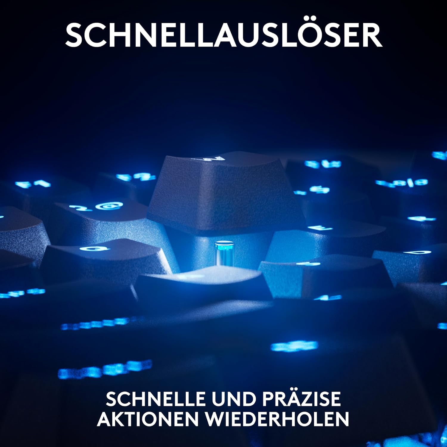 Gaming Tastatur & Maus - Logitech G PRO X TKL Rapid Tenkeyless Wired Gaming Keyboard with Magnetic Analog Switches, Rapid Trigger Mode, Adjustable Shutter Release and Adjustable RGB Lighting, QWERTZ DE - Black – Bild 3