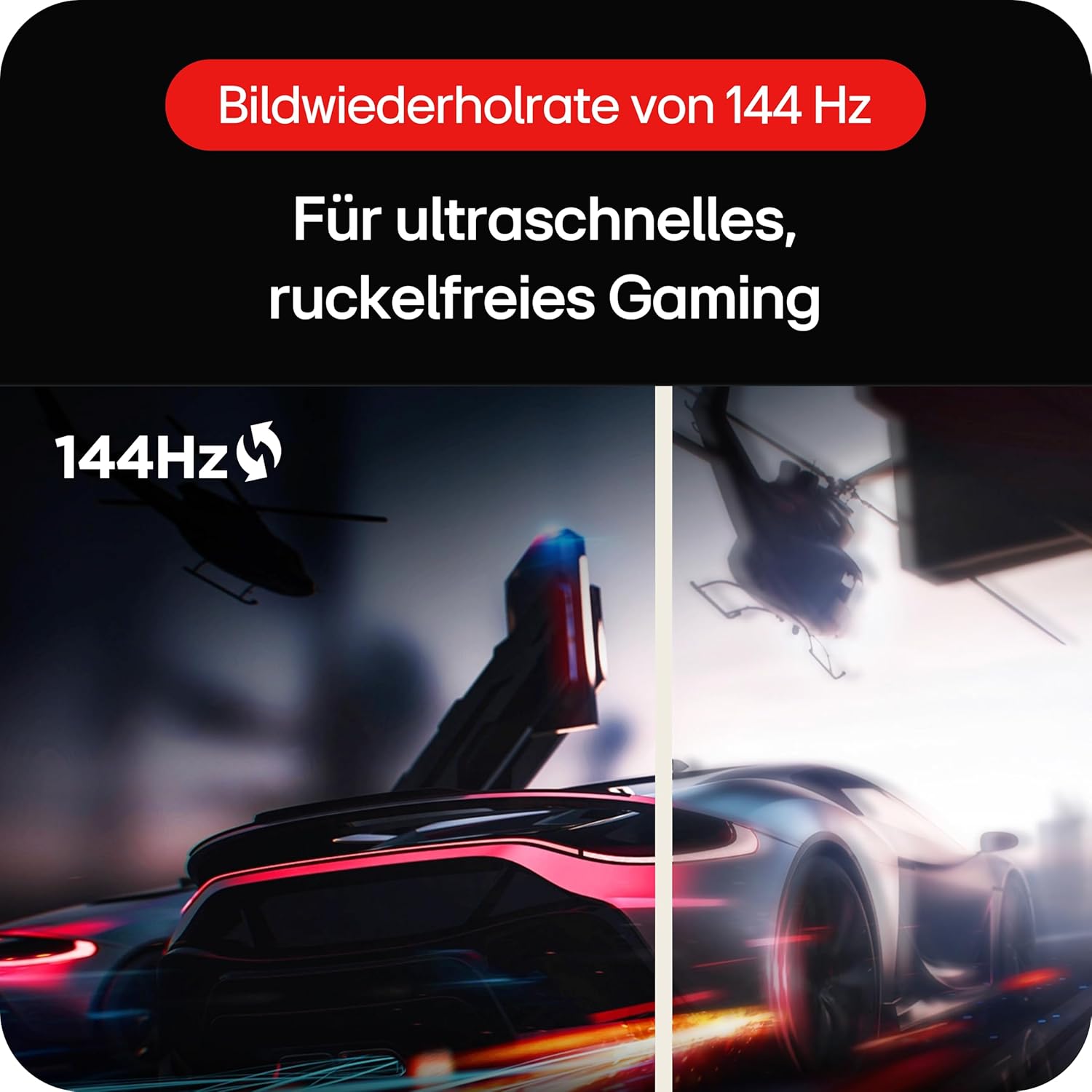 Gaming PC & Gaming Monitors - LG Electronics 32GR93U-B.AEU Ultragear™ UWQHD Gaming Monitor 32", 3840 x 2160, 16:9, 1 ms GtG, 144 Hz, DCI-P3 95%, HDR10, NVIDIA® G-SYNC® Compatible, AMD FreeSync™ Premium Black – Bild 4