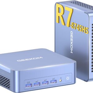 Gaming PC & Laptops – GEEKOM Mini PC AX8 Max with AMD Ryzen 7 8745HS
