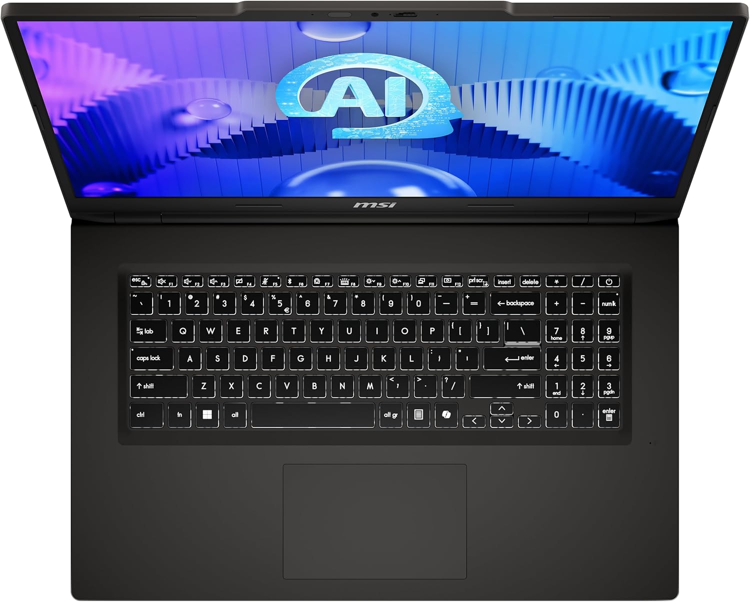 Gaming PC & Laptops - MSI Venture 17 AI, Business Laptop, Core Ultra 7 Processor, 17.3 Inch Full HD Display, Arc Graphics, 16 GB RAM, 512 GB SSD, Windows 11 Home, QWERTZ Keyboard, A1MG-006 – Bild 4