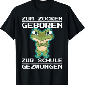 Gaming Consoles & Controllers – Zum Zocken Geboren Zum Schule Forces | Console PS5 Gaming T-Shirt