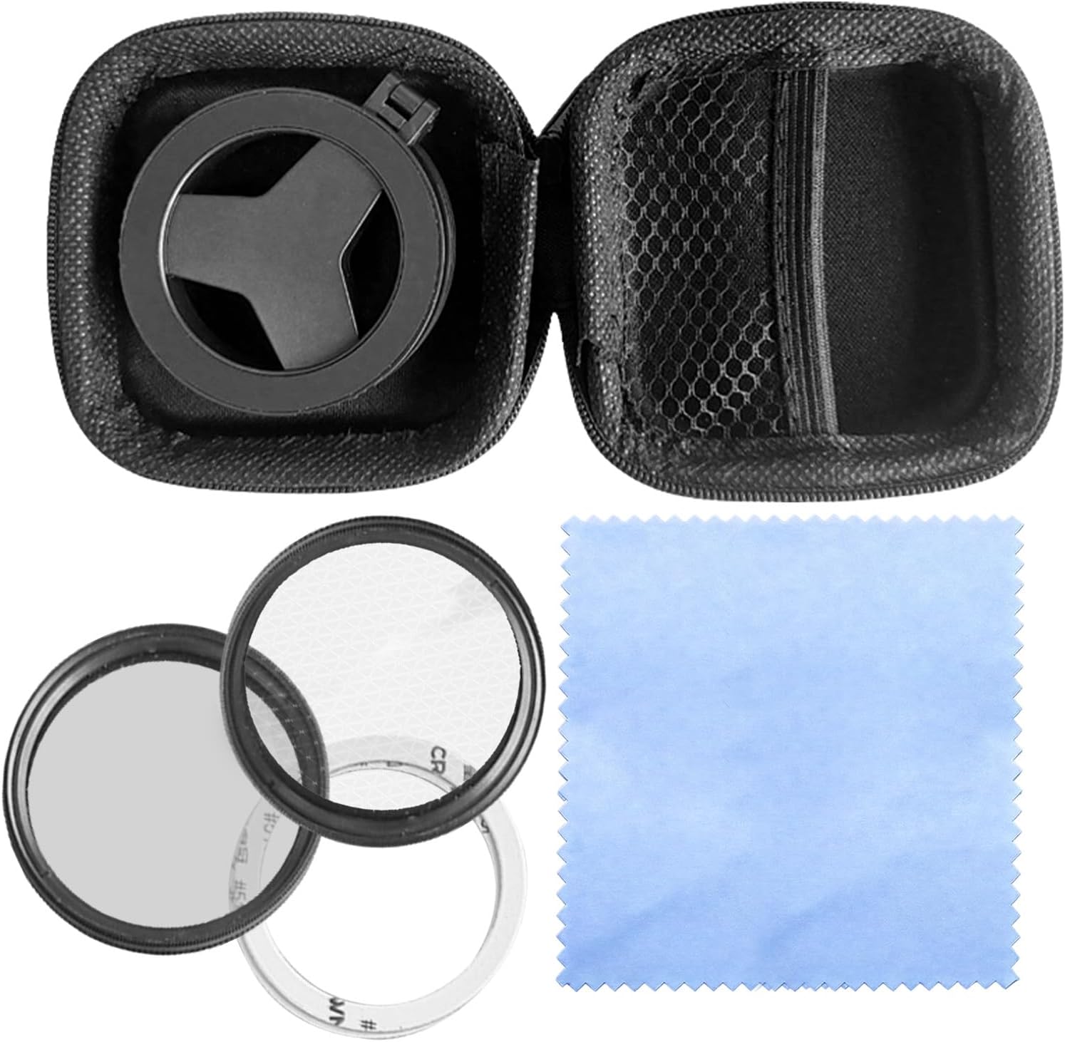 Streaming-Equipment - Zirkular-Polarisationsfilter | Magnetischer Handy-Kamera-Polarisator, Kamera-Polarisationsfilter für Abenteuer, Camping, Vlogging, Outdoor, Reisen, Live-Streaming, Videoaufnahmen – Bild 7