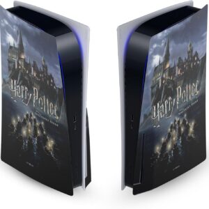 Gaming Consoles & Controllers – Head Case Designs Official Harry Potter Castle Graphics Vinyl Front Panel Skin Gaming Sticker Compatible with Sony PlayStation 5 PS5 Disc Edition Console