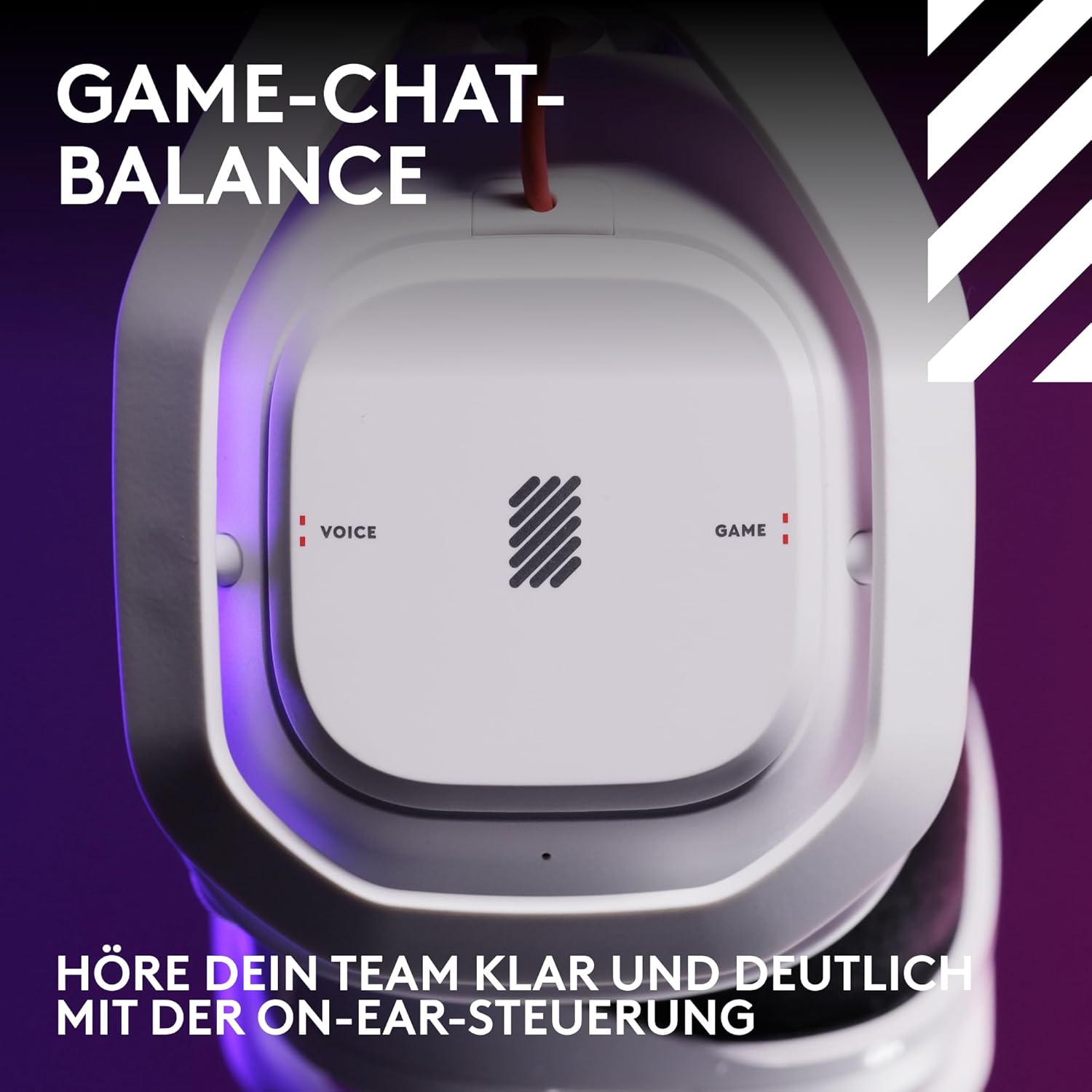 Gaming Consoles & Controllers - Logitech G Astro A50 LIGHTSPEED Wireless Gaming Headset + Base Station (Gen 5), PRO-G GRAPHENE, 3 System Switching, USB-C for Xbox, PS5, PC/Mac or Nintendo Switch, Bluetooth - White – Bild 2