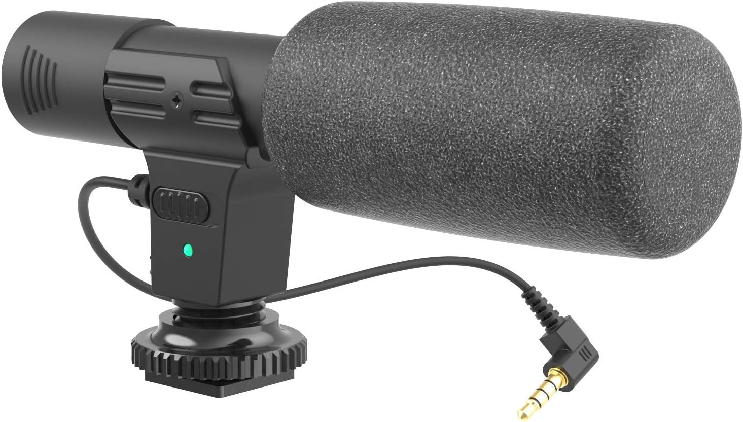 Streaming-Equipment - DigiPower Vlogging Set Like Me with LED Video Light + Microphone + Mobile Phone Holder + Handgrip / Mini Tripod Compatible with Smartphones for TikTok, YouTube, Live Streaming and Meetings – Bild 4