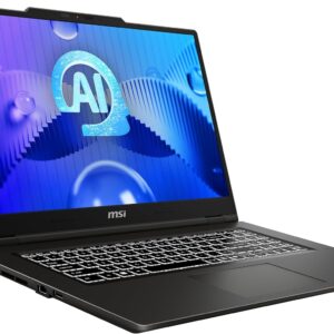 Gaming PC & Laptops – MSI Venture 17 AI, Business Laptop, Core Ultra 7 Processor, 17.3 Inch Full HD Display, Arc Graphics, 16 GB RAM, 512 GB SSD, Windows 11 Home, QWERTZ Keyboard, A1MG-006