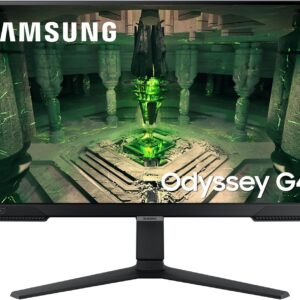 Gaming PC & Gaming Monitors – Samsung Odyssey G4B Gaming Monitor LS27BG400EU, 27 Inches, IPS Panel, Full HD Resolution, AMD FreeSync Premium, G-Sync Compatible, 1ms (G/G) Response Time, Refresh Rate 240Hz, Black