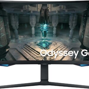 Gaming PC & Gaming Monitors – Samsung Odyssey G65B Smart Gaming Monitor S27BG650EU 27 Inch VA Panel WQHD Resolution AMD FreeSync Premium Pro 1000R Screen Curvature 1ms (G/G) Response Time Refresh Rate 240Hz Black